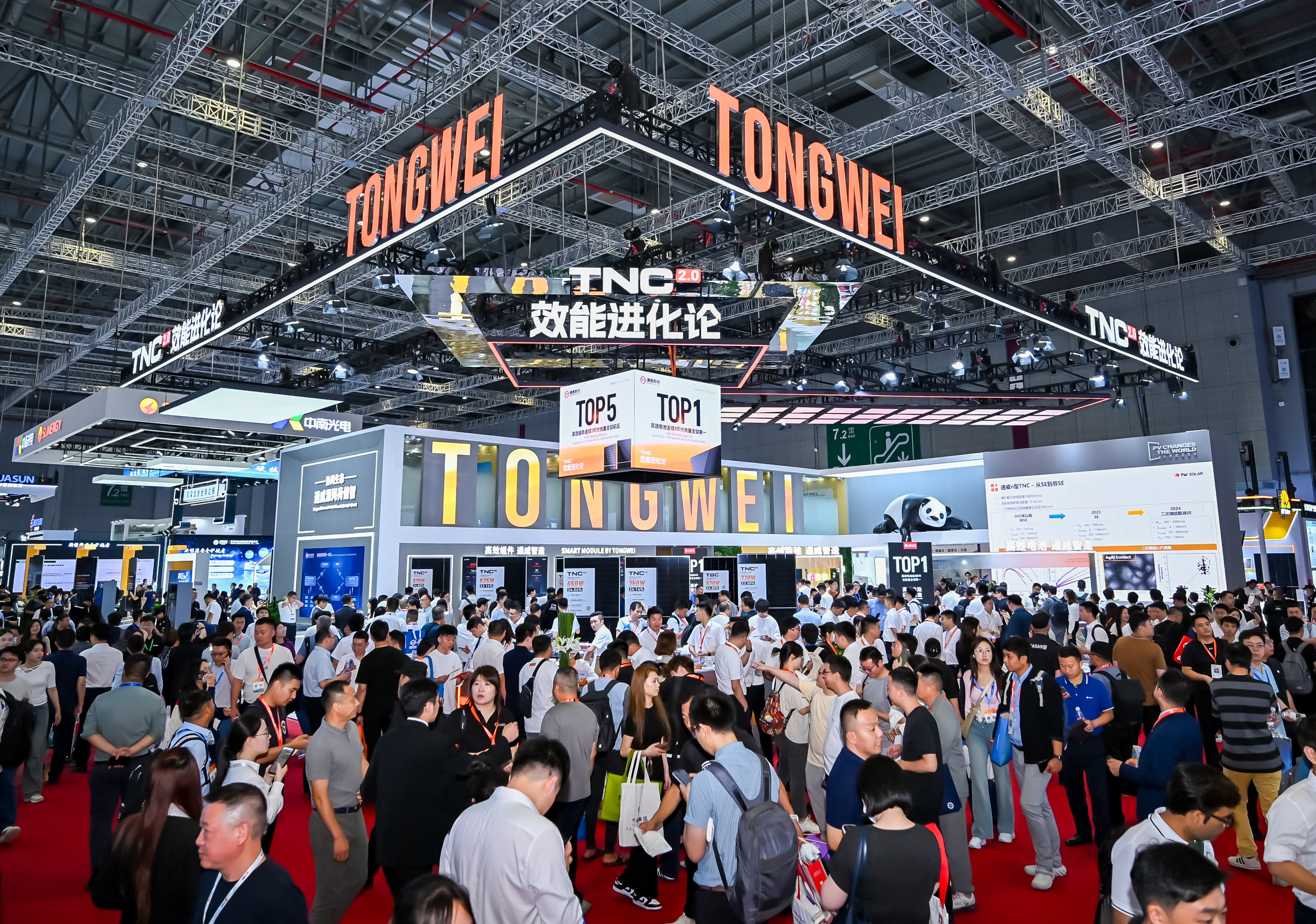 通威TNC 2.0亮相上海SNEC，全面開啟“效能進化”！